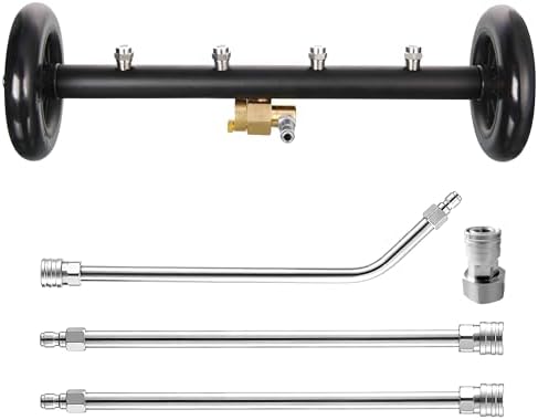 Tool Daily Undercarriage Pressure Washer Attachment 16 Inch, Dual...