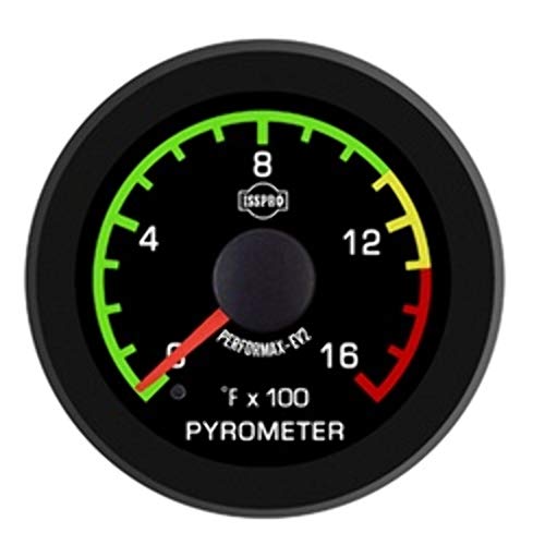 ISSPRO R17021 EV² Pyrometer With Color Band 0-1600 - Full Kit, Black Face