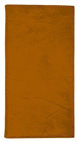 MARSHAL New Men's Leather Long Wallet Pockets ID Card Clutch Bifold Purse (Tan)3