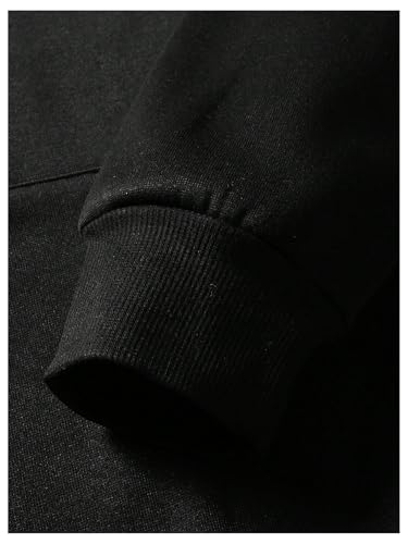 GORGLITTER Men's Oversized Letter Stars Graphic Hoodie Long Sleeve Y2k Pullover Sweatshirt with Pocket4