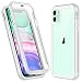 Temdan iPhone 11 Case,Full Body Built in Screen Protector Multi-Directional Bumper Case Support Wireless Charging, Heavy Duty Rugged Dropproof Cases for iPhone 11 6.1 inch 2019 (White)