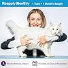 Flea and Tick Prevention for Cats & Kittens: Waterproof Topical Cat Flea and Tick Treatment – Fast-Acting & Long-Lasting At Home Flea Control for Cats Over 1.5 lbs and 8 Weeks or Older – 6 Dose Supply #3