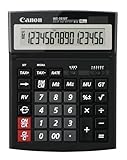  Canon WS-1610T - Calculadoras (Escritorio, Pantalla, Negro, plástico, CR2032, 113 x 23 mm)