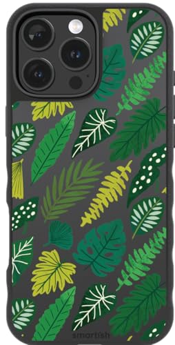 Image of Smartish - Leaf Me Alone - iPhone 16 Pro Max MagSafe Case - Gripmunk [Lightweight + Protective] Thin Cover - Fits iPhone 16 Pro Max