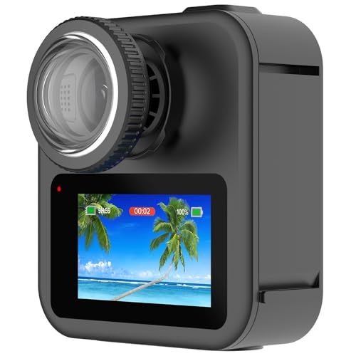 Protector de lente para cámara de acción y pantalla de vidrio templado 3