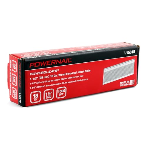 Powernail L150185 18-Gauge 1-1/2-Inch Length Powercleats L-Cleat Flooring Nails (Case of 5-1000ct Boxes) by Powernail - Image 7