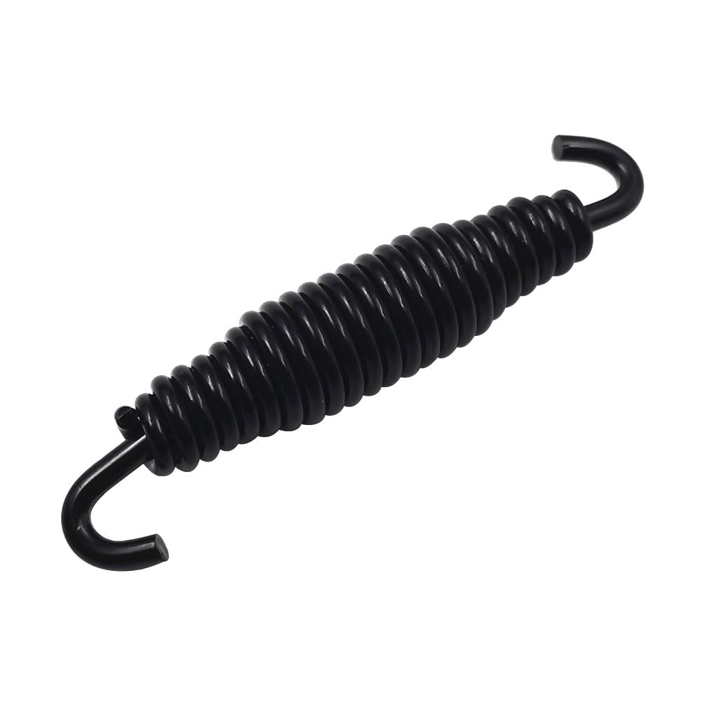 GZMTCNC Side Kickstand Adapter Kick Jiffy Stand Spring For Harley Touring Road King Electra Glide 91-98, Sotail Heritage Springer Fat Boy 85-06, Sportster 883 1200 XL 91-21 (Black)