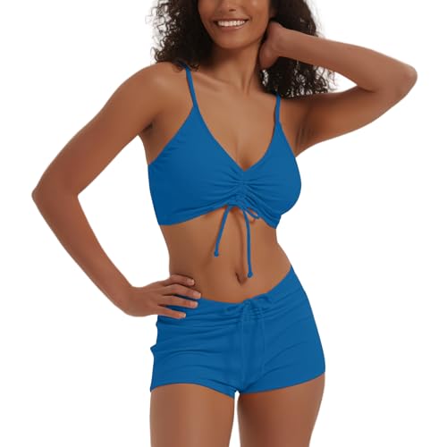 Maillots de bain uni pour femme pour le beach-volley et les journées plage