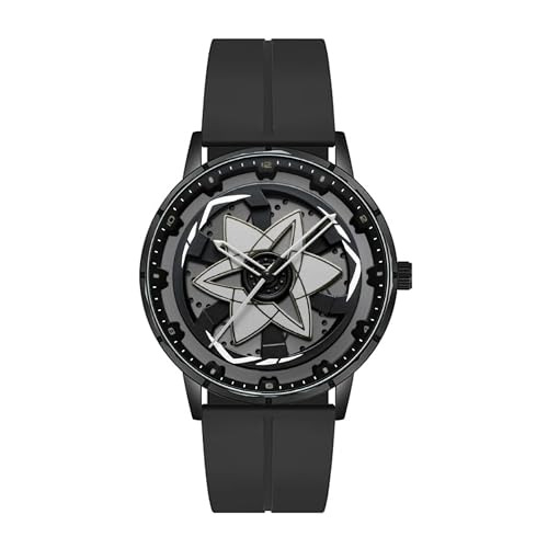 GOLDENIZE FASHION Men Analogue Spinning Wheel Concept...