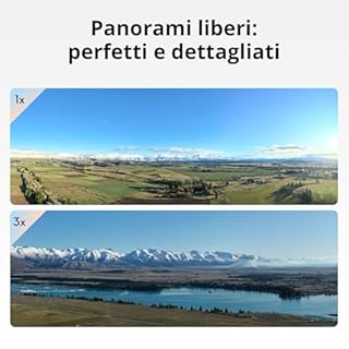 DJI Air 3S Combo Fly More (RC 2 con schermo), drone con fotocamera grandangolare CMOS 1" e teleobiettivo medio per adulti, 4K/60fps, rilevamento omnidirezionale e 3 batterie per volare più a lungo