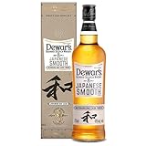 Dewar's Japanese Smooth 8 Year Old Blended Scotch Whisky, 40% ABV, 70cl / 700ml, Finished in Japanese Mizunara Oak Casks, Notes of Cinnamon, Sandalwood, Floral