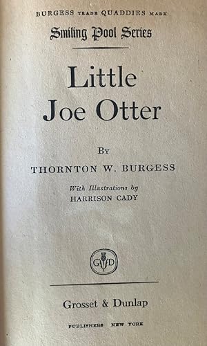 Little Joe Otter 0899663532 Book Cover