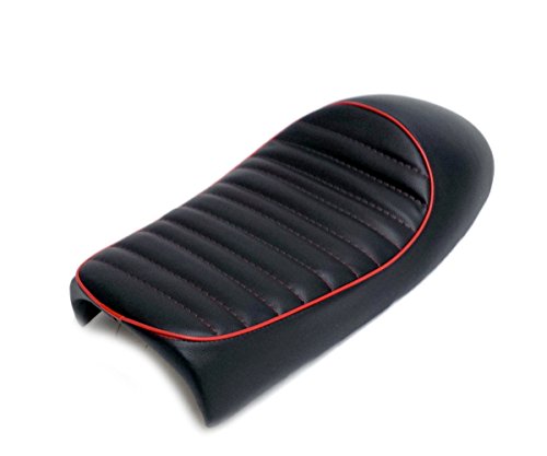 汎用　タックロールシート　ブラウン　カフェレーサー　新品 汎用カフェレーサー スタイル トラッカー シート SR XJシリーズ