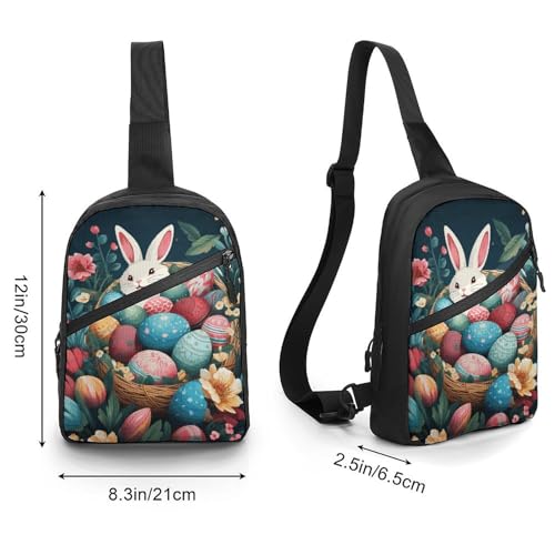 Mochila cruzada tipo bandolera para hiking miniatura 3