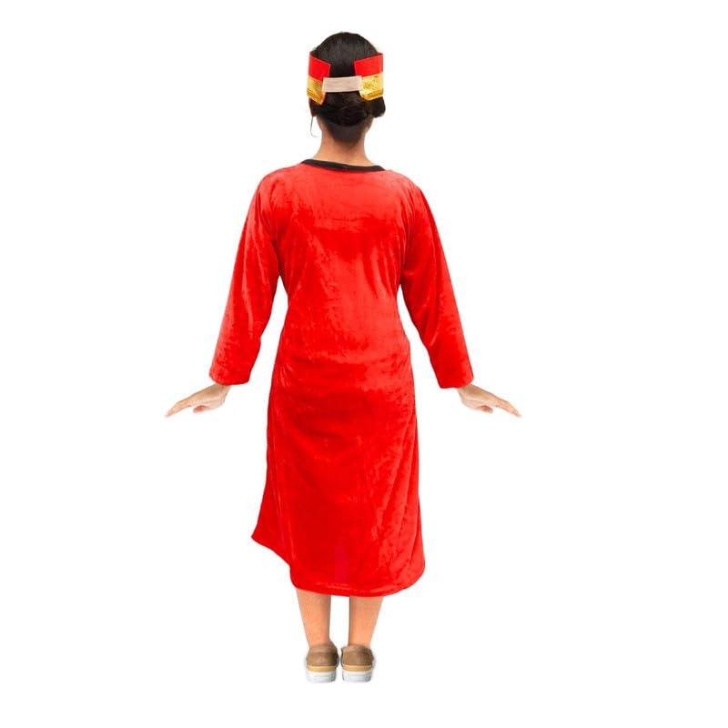 Image of Kaku Fancy Dresses Christmas Costumes for Kids, Nativity Set for Boys & Girls, Christmas Theme Dress - Mother Merry, Shepherd, Wise Men, Priest, Fairy Angel, Prince Costume for Boys & Girls