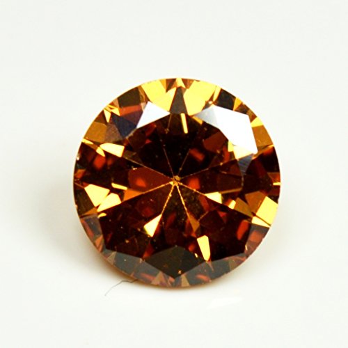 Oxyde de zirconium rond 4 carats de qualité AAA pour création de bijoux - 2