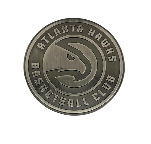 Emblème de voiture Hawks en nickel antique Rico AEM76001 pour calandre élégante
