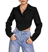 GRECIILOOKS Shirt for Women | Women Shirt | Long Shirt for Women | Shirt Tops for Women | Oversiz...