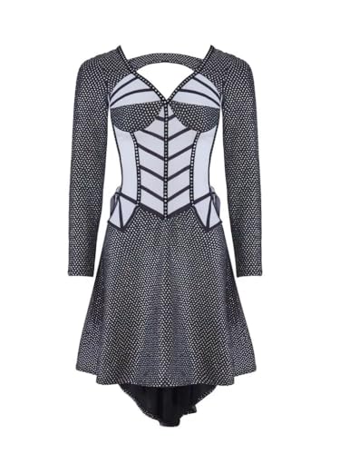 UUISHWQ SIX the Musical Jane Seymour Costume Women Musical Theater Perfermance Suit Halloween Cosplay Outfits S