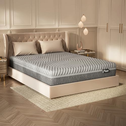 Image of Wakefit ShapeSense Orthopedic Infiniti Memory Foam Mattress | 20 Years Warranty | Single Size Mattress | 5-Inch Bed Mattress | 72x30x5 inches, Medium Firm, Space Grey