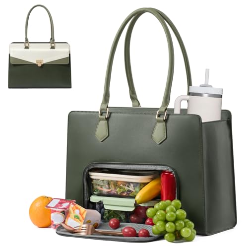 Image of LOVEVOOK Laptop Tote Bag for Women,Laptop Work Tote Computer Bag