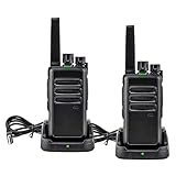 Cobertura de radio mejorada Benefíciese de la poderosa penetración, el walkie talkie RT668 tiene un rendimiento excelente en construcciones de acero u hormigón.