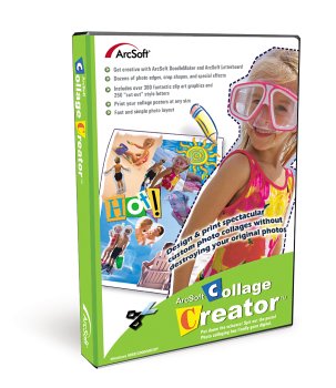 CD-ROM ARCSOFT Collage Creator ( Windows ) Book