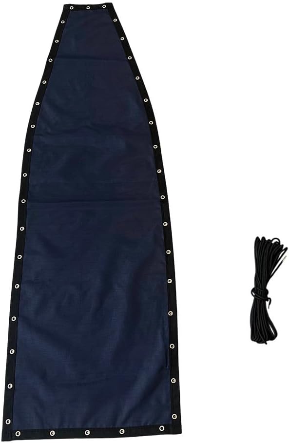 Replacement fabric for hanging swing seat with textilene fabric, size 64 x 197 x 23 cm, suitable for indoor and outdoor spaces (1 piece without pockets)