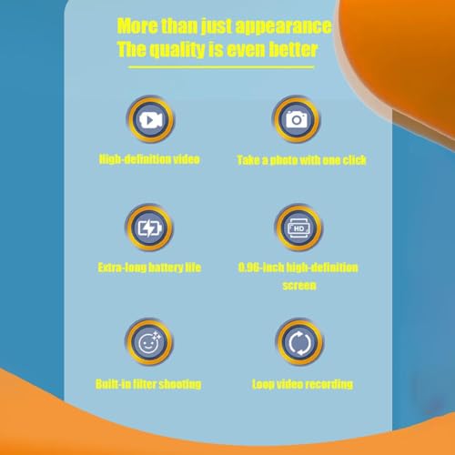 Image of Mini Keychain Camera,1080P FHD Mini Retro Digital Camera,FHD 1080p with 32GB SD Card,OTG Adapters,Tiny Portable Small Cameras Vintage Compact Micro Cameras,100 Mins Battery,for Travel Study