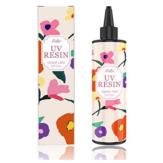 UV Resin - Improved 500g Crystal Clear Hard Ultraviolet Curing Epoxy Resin for DIY Jewelry Making, DIY Resin Mold - UV Glue Solar Cure Sunlight Activated Resin for Casting & Coating, Craft Decoration