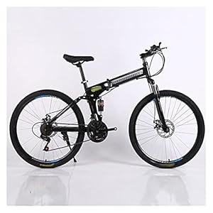 Complete Cruiser-fietsen, Mountainbike Fiets 24 en 26 Inch 24/27/30 Snelheid Vouwen Mountain Bicycle Adult Double Disc…