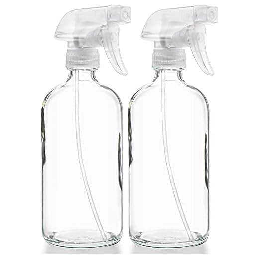 OFNMY 2pcs Frascos de Espray Vacía de Plástico de Polietileno (PET) de 200 ml Pulverizador Sin Tóxica Para el Hogar, Jardín, Bonsai, Limpieza de Vidrio, etc