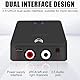 NFC Bluetooth 5.0 Empfänger, Bluetooth Audio Adapter für Stereoanlage, HiFi Wireless Audio Adapter Receiver mit 3.5mm AUX Cinch Buchse für Digitale Produkte mit Bluetooth/NFC-Funktion