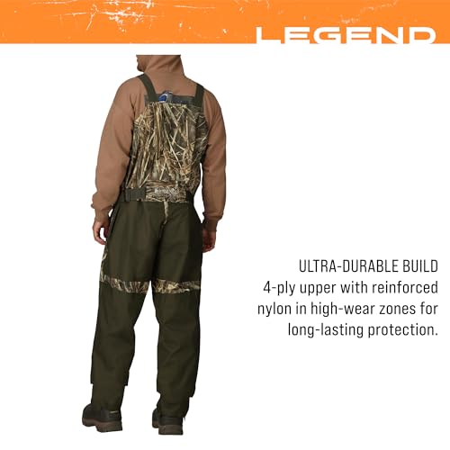 Image of FROGG TOGGS Men's Legend 2-N-1 Waterproof Wader for Hunting with zip in /out PrimaLoft liner