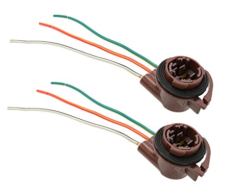 269 Motorsports Turn Signal Brake Tail Light Wire Harness/Fits 3157 4157 Type Socket LED Bulbs