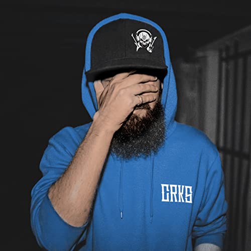 Classic Skull Snapback Hats For Men Unisex Mens Rock And Roll Flat Bill Hats Brim Adjustable Baseball Cap #TOP6