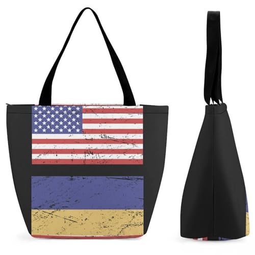 Sac bandoulière Ukraine grand sac à main femme voyage et shopping