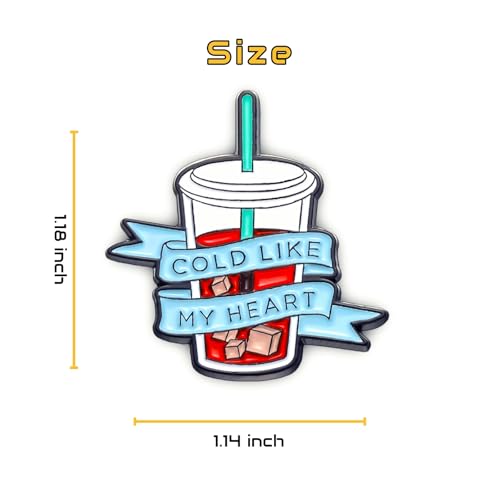 Image of Enamel Pins for Backpacks, Colorful Cute Cartoon Lapel Pins, Cool Bedge Brooch Pins for Lanyard, Bags, Hat, Clothes, Jacket. Clothing Decoration