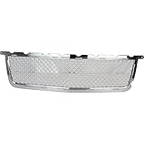 Evan-Fischer Bumper Grille compatible with Cadillac CTS 09-14 Front Coupe/Sedan/Wagon V Model