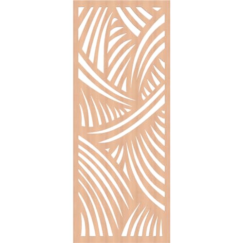 Image of Chester Decorative Pierced Fretwork Wood Wall Panels, 25 3 /8 inchW x 64 3 /8 inchH x 1 /4 inchT, Alder