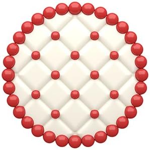 Miniatura 2 de Molde redondo acolchado para galletas y dulces de chocolate