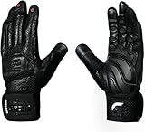 Elite Leather Gym Gloves with Built in 2
