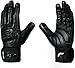 Elite Leather Gym Gloves with Built in 2" Wide Wrist Wraps Best Grip & Design for Weightlifting Power Lifting Bodybuilding & Strength Training Workout Exercises