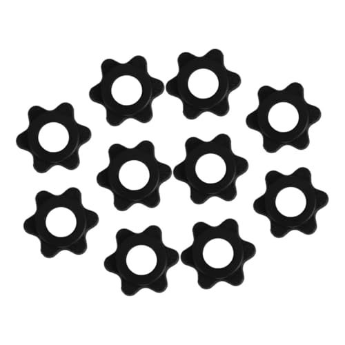 Ciieeo Barbell Nut Dumbbell Clip Nut Clamps Gym Clips Weight Lifting Fitness Dumbbell Collars 25mm