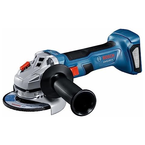 BOSCH GWS18V-8N 18V Brushless 4-1/2 In. Angle Grinder with Slide Switch (Bare Tool) Cover