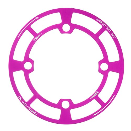 Aluminum Alloy Single Speed Chainring Guard for Bicycles Crankset Protections Crank Protector Bicycles Chainring Covers Bike Sin