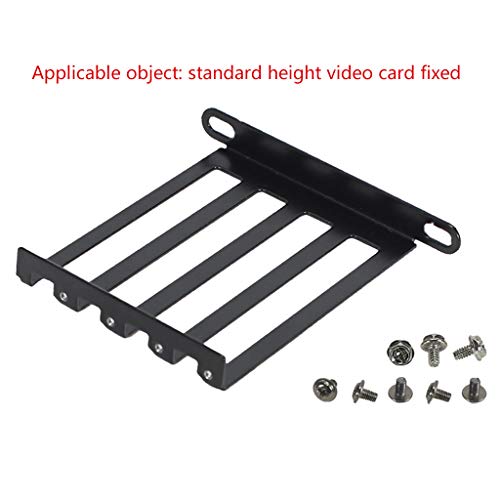 Soporte metálico para tarjeta VGA con radiador lateral miniatura 3