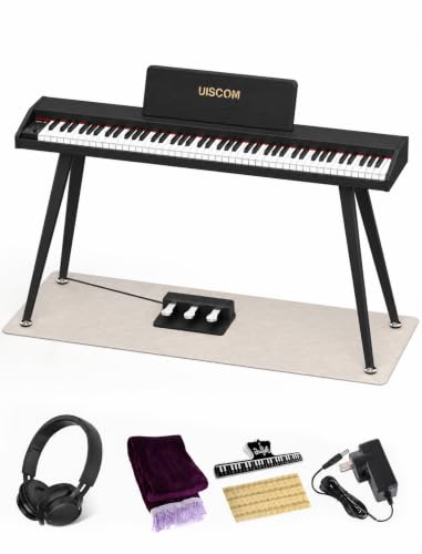 UISCOM 88-Key Semi-Weighted Digital Piano