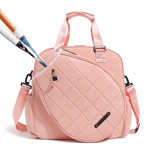Générique Sac de Raquette de Tennis, Sacs de Raquette de Tennis pour Hommes - Sac de Badminton de Grande capacité | à bandoulière Portable pour de, Sac de pour Adultes pour Raquettes