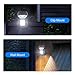 Solar Fence Lights, Clip On Motion Sensor for Outdoor Garden Deck, Waterproof ABS with Polycrystalline Panel Function, Security Tool for Stairs Porch Camping Farm, Portable USB Charging 123g Weight